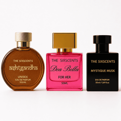 Ashtagandha (100ml ) + Mystique Musk (50ml ) + Dea Bella (50 ml )