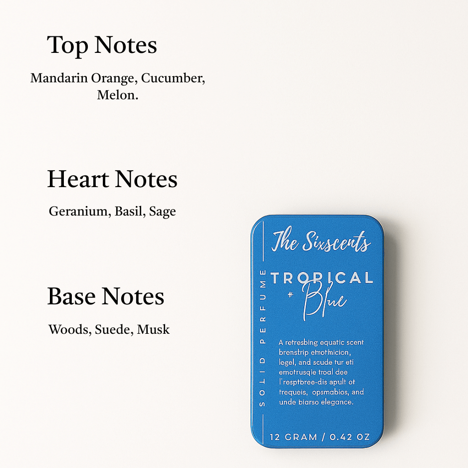 Tropical Blue - The Sixscents